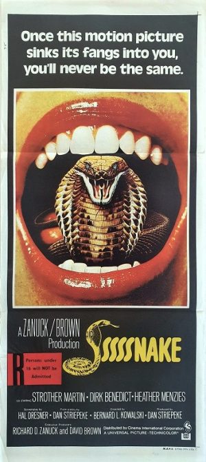 Ssssnake Australian Daybill Movie Poster (4)