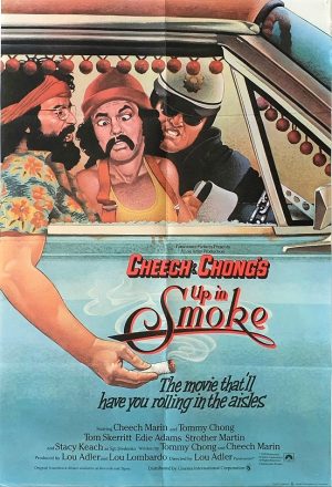 Cheech And Chong Up In Smoke Uk One Sheet Movie Poster (1)