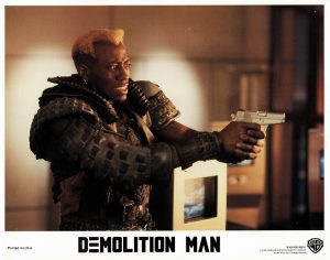 Demolition Man Us Lobby Card Wesley Snipes