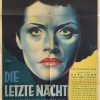 Die Letzte Nacht German A1 Film Poster (1)