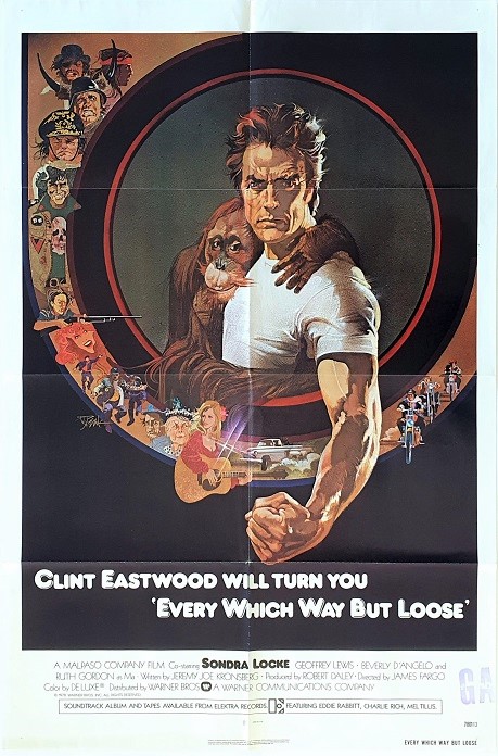 Every Which Way But Loose Us One Sheet Movie Poster Clint Eastwood (2)