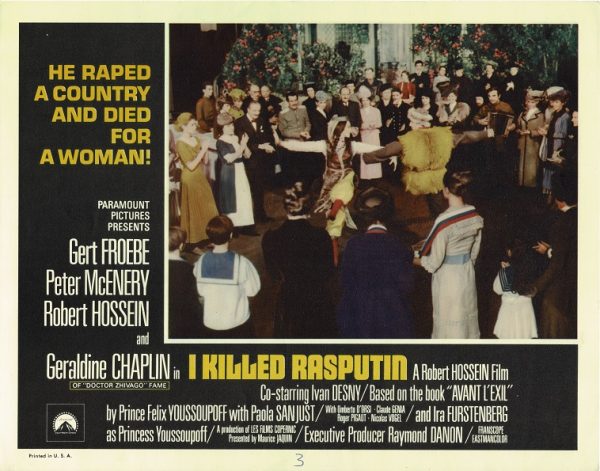 I Killed Rasputin Lobby Card (3)