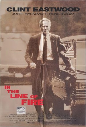 Clint Eastwood In The Line Of Fire One Sheet Movie Poster (1)