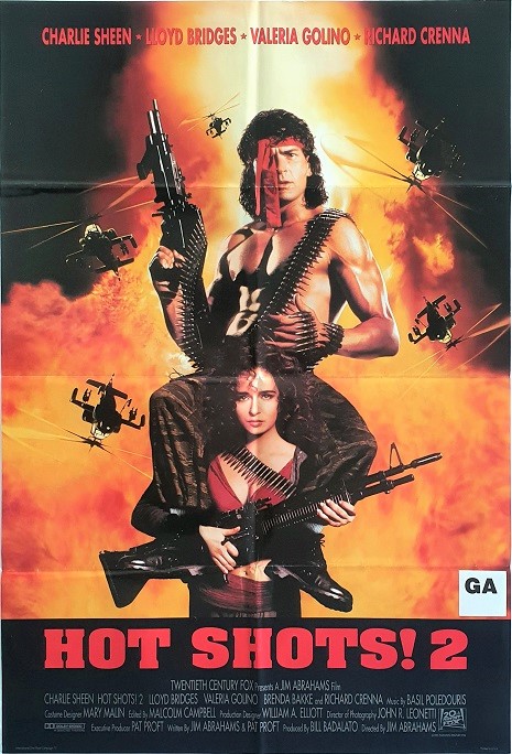 Hot Shots 2 One Sheet Movie Poster (24)