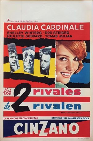 Les Deux Rivales Belgium Movie Poster Gli Indifferenti (1)