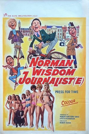 Press For Time Norman Wisdom Belgium Movie Poster (11)
