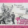 Pussycat Pussycat I Love You Uk Quad Poster (2)