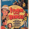 Storm Over Bengal Australian One Sheet Movie Poster (1)