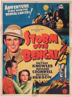Storm Over Bengal Australian One Sheet Movie Poster (1)