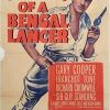 The Lives Of A Bengal Lancer Us Rerelease One Sheet Movie Poster Gary Cooper (1)