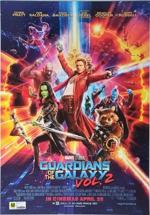 Guardians Of The Galaxy Vol 2 One Sheet Movie Poster (21)