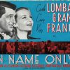 In Name Only Cary Grant Carol Lombard Uk Program (5)