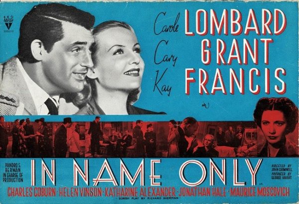 In Name Only Cary Grant Carol Lombard Uk Program (5)