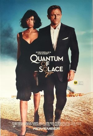 James Bond Quantum Of Solace 007 One Sheet Movie Poster (1)