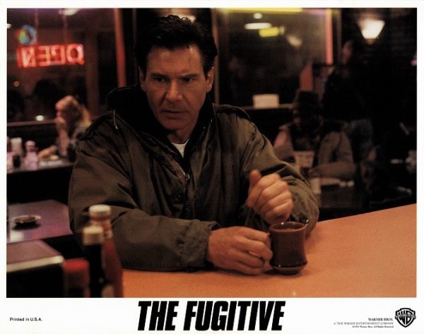 The Fugitive Lobby Card Harrison Ford (4)