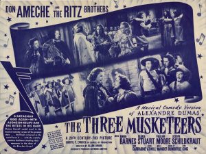 The Three Musketeers 1939 Us Herald Exhibitor Example (1)