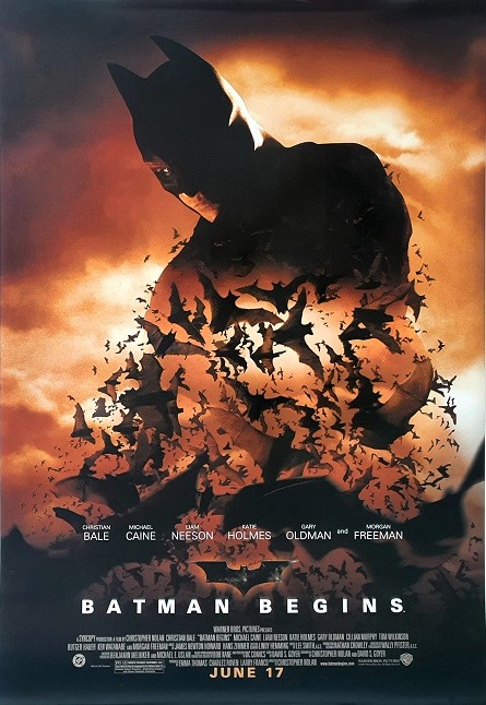 Batman Begins One Sheet Movie Poster (2)