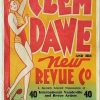 Clem Dawe Revue Nz Daybill Poster (2)