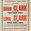 David And Edna Clark Nz Daybill Poster