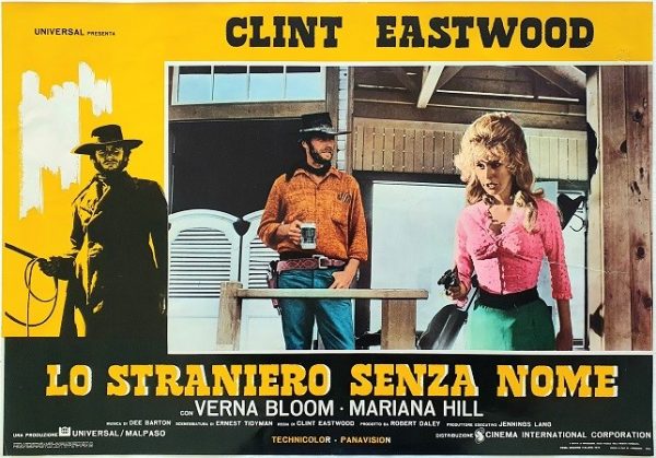 High Plains Drifter Italian Photobusta Clint Eastwood (1)