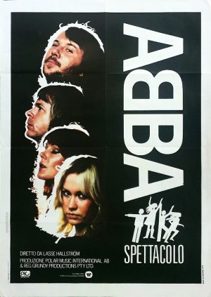 Abba The Movie Italian One Piece Movie Poster (22) Edited