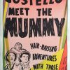 Abbott And Costello Meet The Mummy Australian Daybill Movie Poster (26) Edited