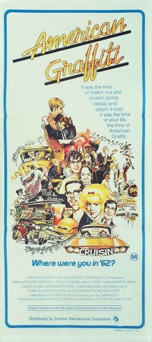 American Graffiti Australian Daybill Movie Poster (2) Edited