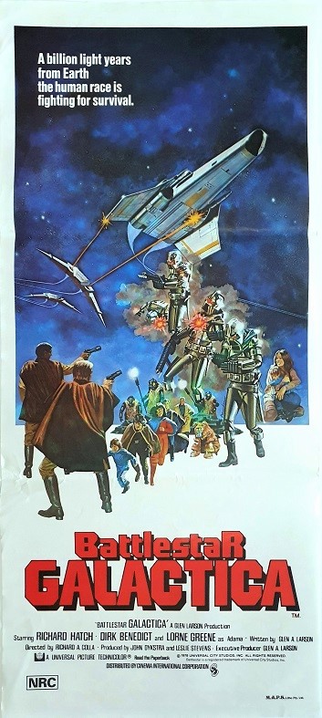 Battlestar Galactica Australian Daybill Movie Poster (40)