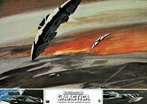 Battlestar Galactica German Lobby Card English Use (1)