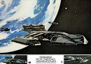 Battlestar Galactica German Lobby Card English Use (3)