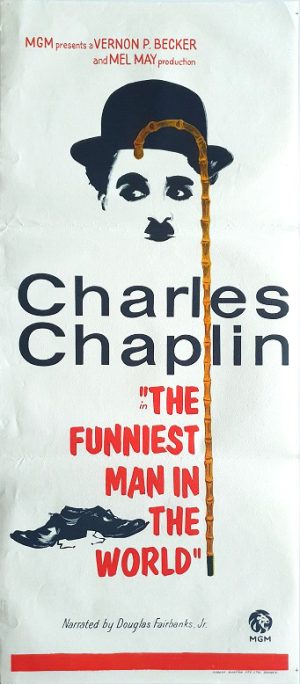 Charles Chaplin The Funniest Man In The World Australian Daybill Movie Poster (51) Edited Edited