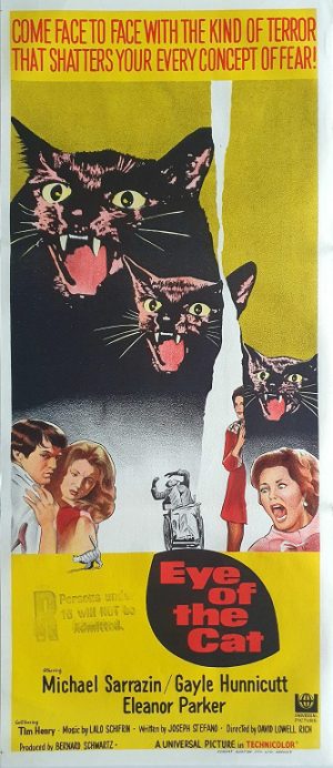 Eye Of The Cat Australian Daybill Movie Poster (39) Edited