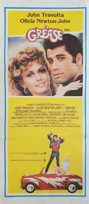 Grease Australian Daybill Movie Poster (25)