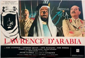 Lawrence Of Arabia Italian Locandina Movie Poster David Lean Jack Hawkins Alec Guiness Anthony Quinn Omar Sharif (6) Edited