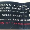 Lawrence Of Arabia Italian Locandina Movie Poster David Lean Jack Hawkins Alec Guiness Anthony Quinn Omar Sharif (8)