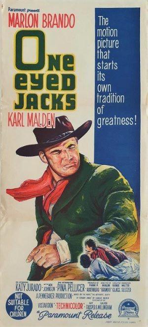 One Eyed Jacks Marlon Brando Australian Daybill Movie Poster (17)