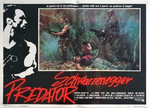 Predator Arnold Schwarzenegger Italian Photobusta Movie Poster (2)