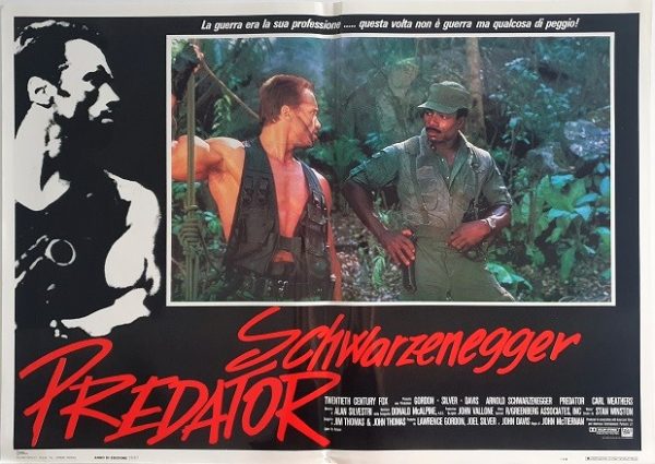 Predator Arnold Schwarzenegger Italian Photobusta Movie Poster (3)