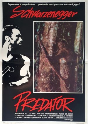 Predator Arnold Schwarzenegger Italian Photobusta Movie Poster (4)