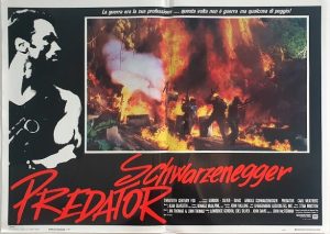 Predator Arnold Schwarzenegger Italian Photobusta Movie Poster (5)