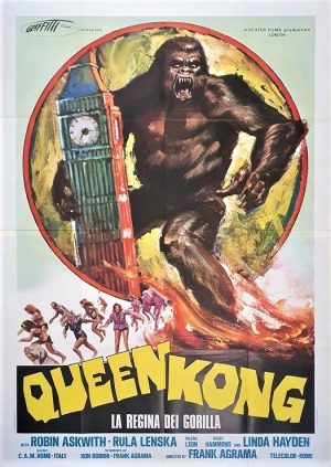 Queen Kong Italian 2 Piece Movie Poster (4)
