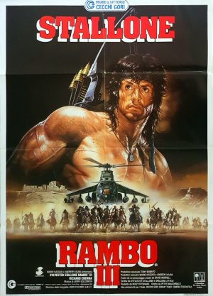 Rambo 3 Italian One Piece Movie Poster (1) Edited