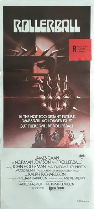 Rollerball Australian Daybill Movie Poster (48) Edited