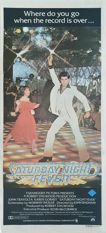 Saturday Night Fever Australian Daybill Movie Poster (9)
