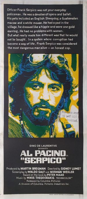 Serpico Australian Daybill Movie Poster (2) Edited