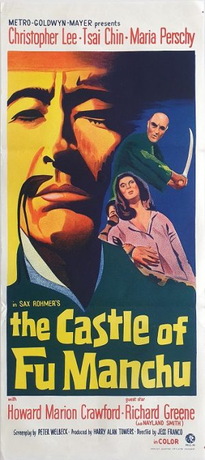 The Castle Of Fu Manchu Australian Daybill Movie Poster (52) Edited