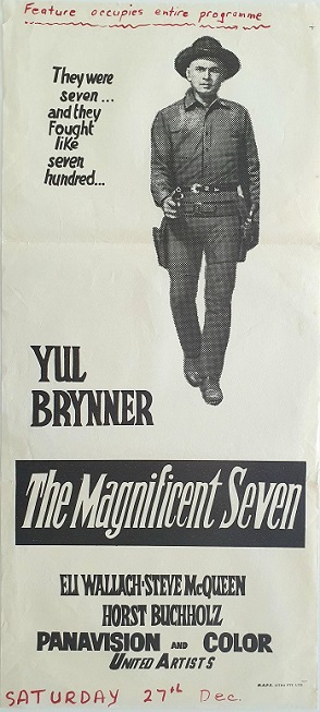 The Magnificent Seven Australian Daybill Movie Poster (6) Edited