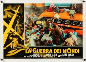 War Of The Worlds Linenbacked Italian Photobusta R1970s (3)