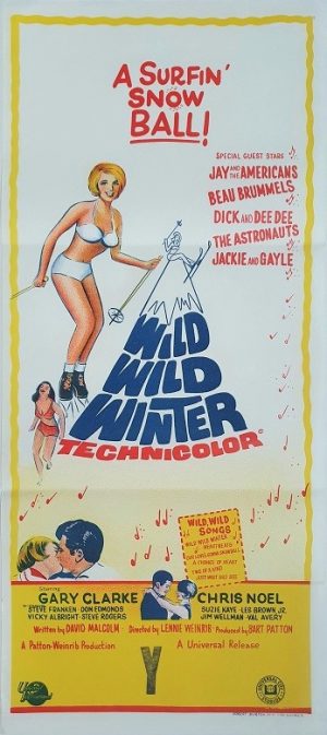 Wild Wild Winter Ski Themed Australian Daybill Movie Poster (1)