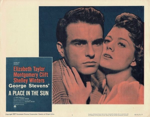 A Place In Thge Sun Us Lobby Card 1959 Rerelease Elizabeth Taylor Shelly Winters Montgomery Clift (3)